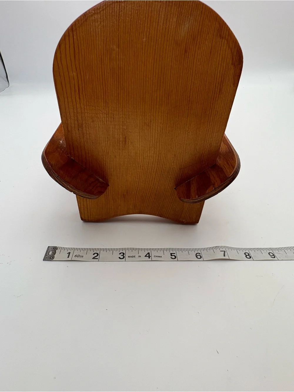 Vintage Wood Cookbook Counter Rack